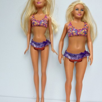 Nickolay Lamm Barbie comparison average woman